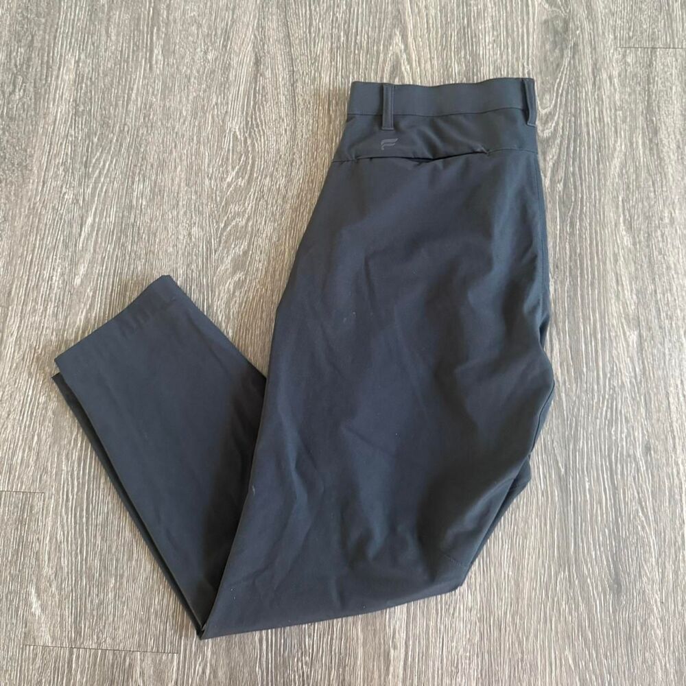 Fabletics Men's Black and Grey Trousers